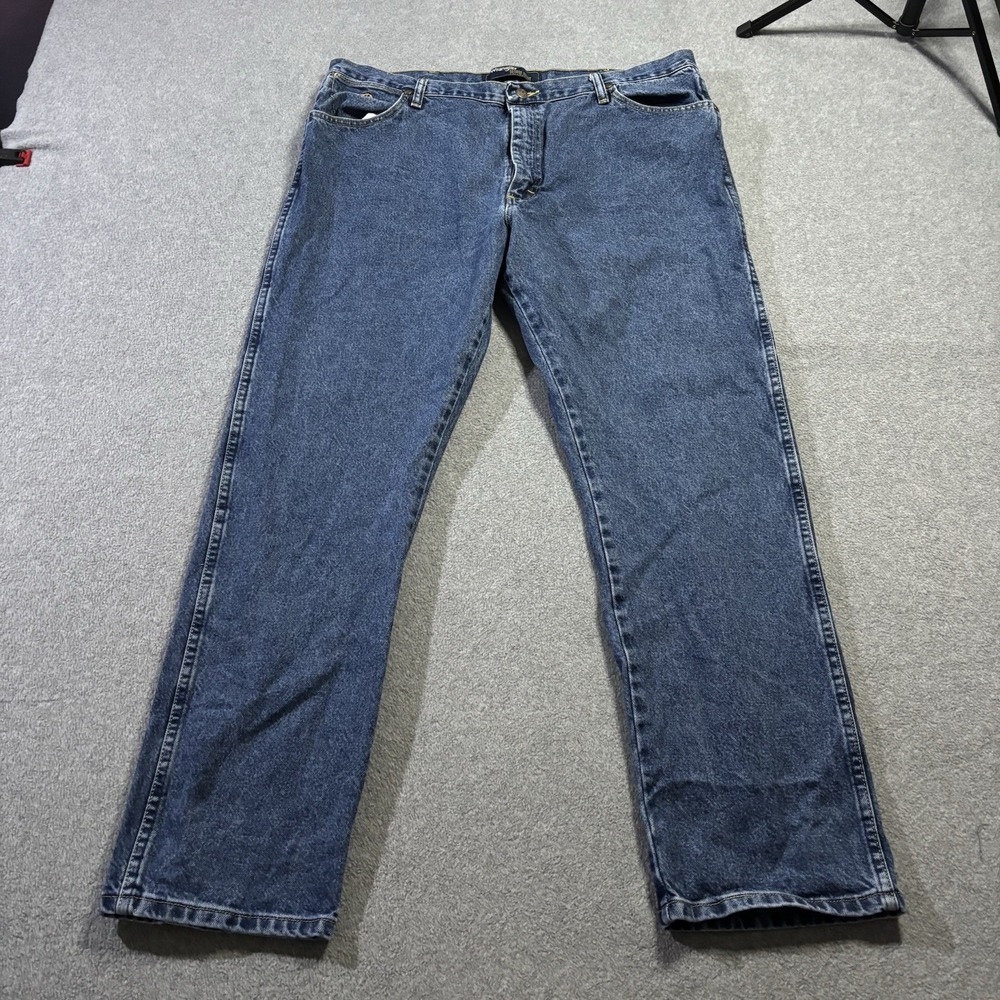 Wrangler George Strait Cowboy Cut Jeans Men's 40x32 Heavyweight 1013MGSHD Blue